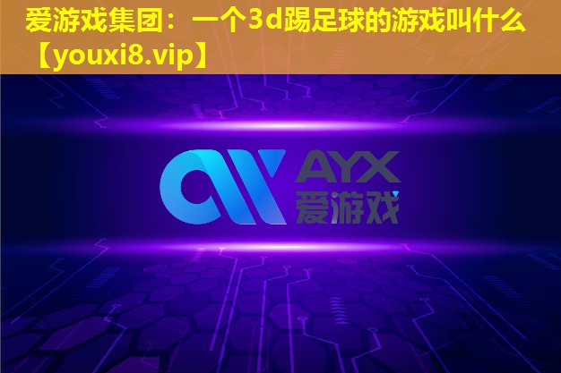 一个3d踢足球的游戏叫什么